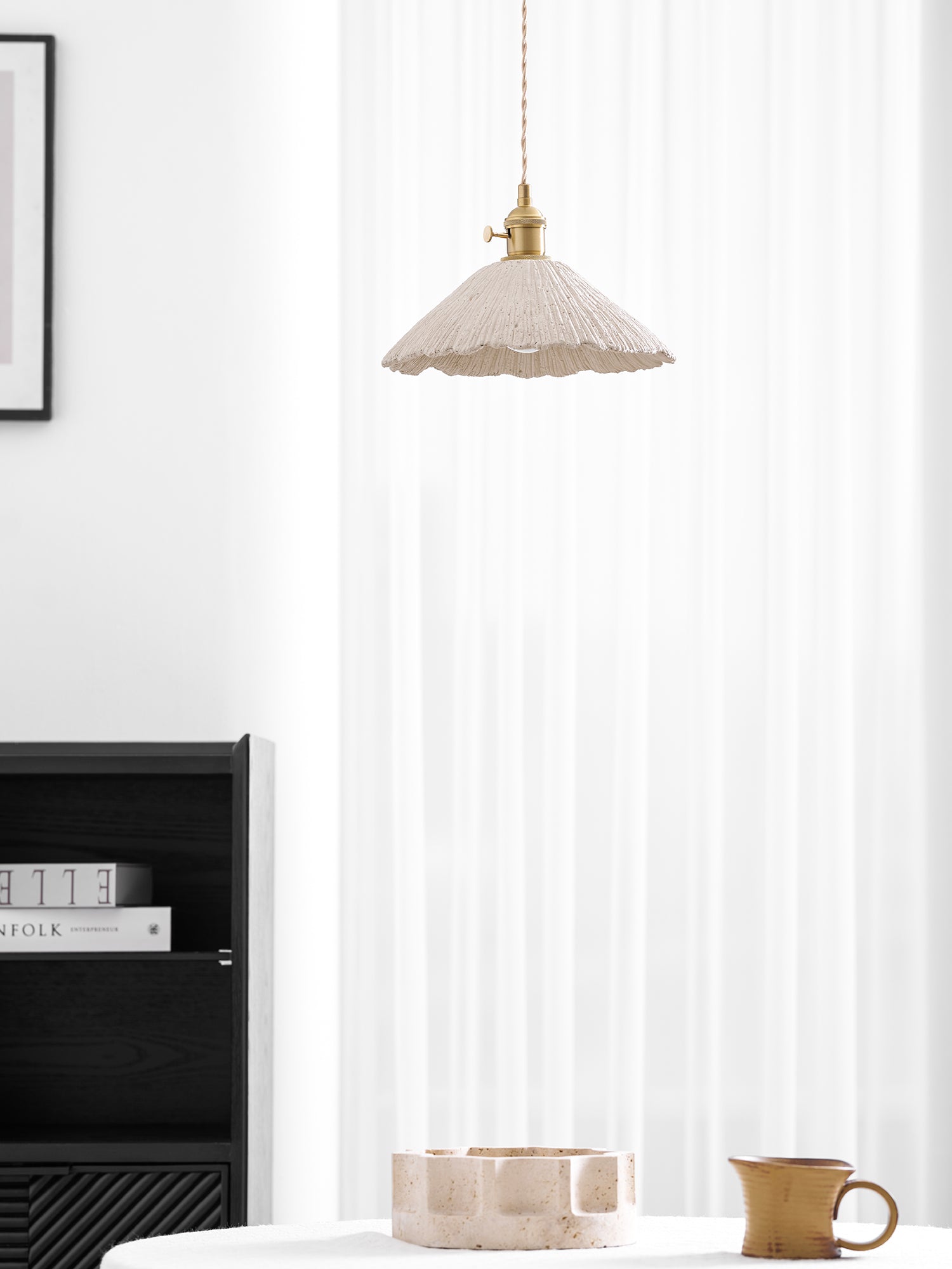 Microcement Pendant Lamp