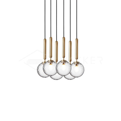 Miira Brass Pendant Light