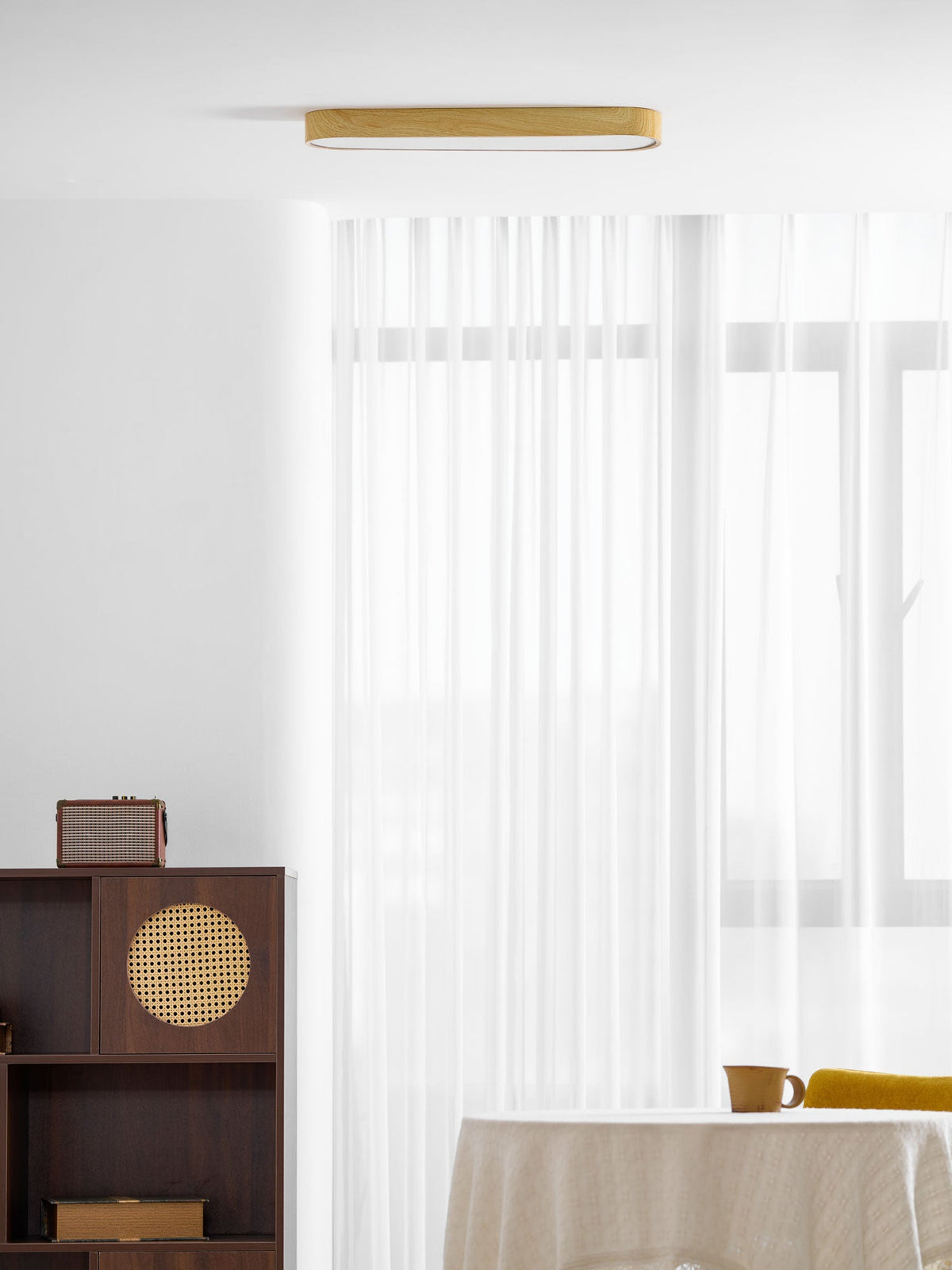 Mila Round Metal Ceiling Lamp