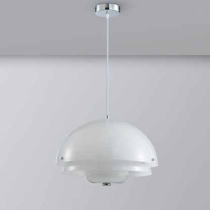 Milk White Layer Pendant Lamp