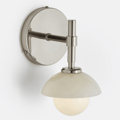 Milo Alabaster Double Wall Light