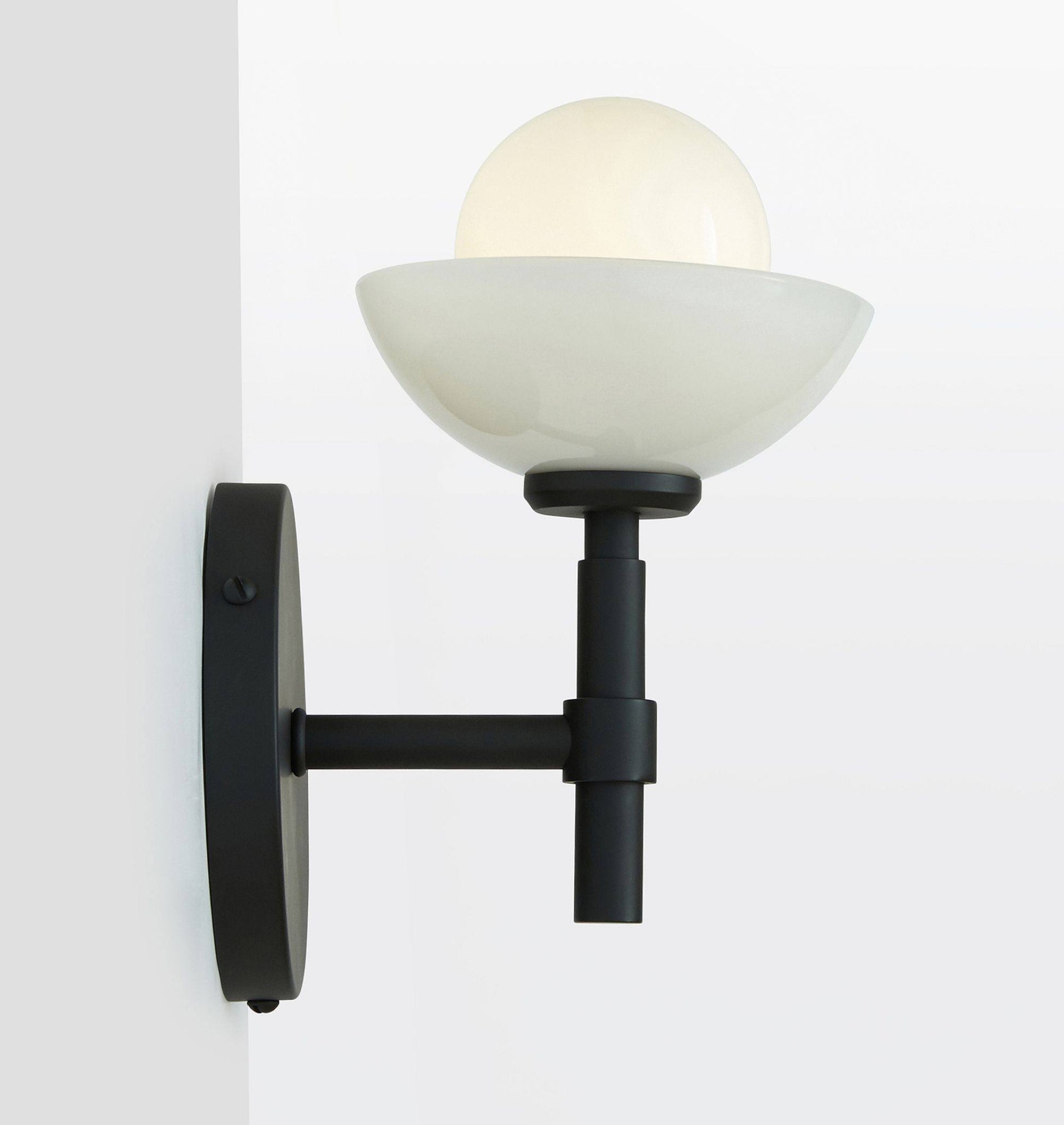 Milo Alabaster Double Wall Light