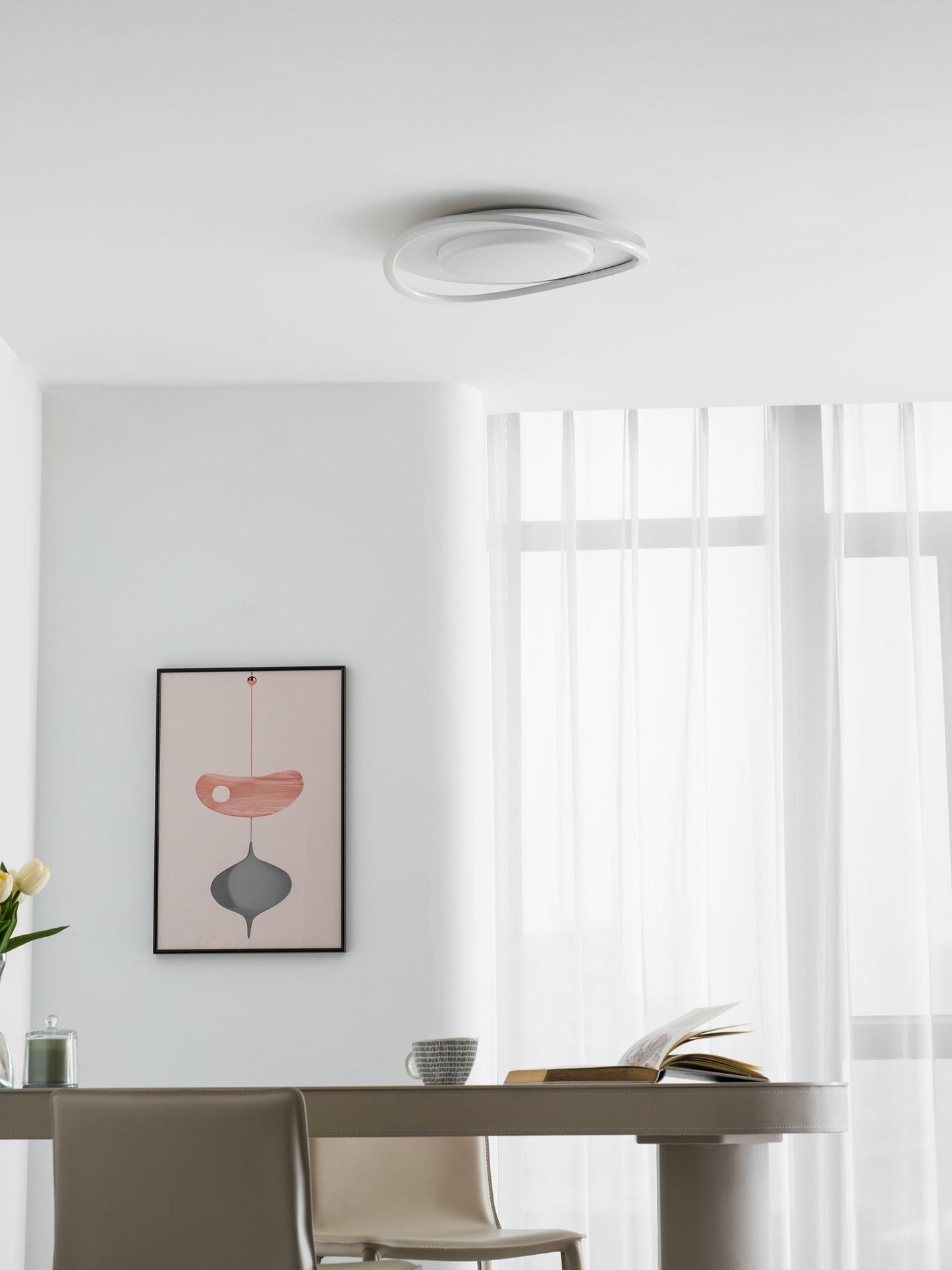 Minimalist Geometry LED Ceiling Light