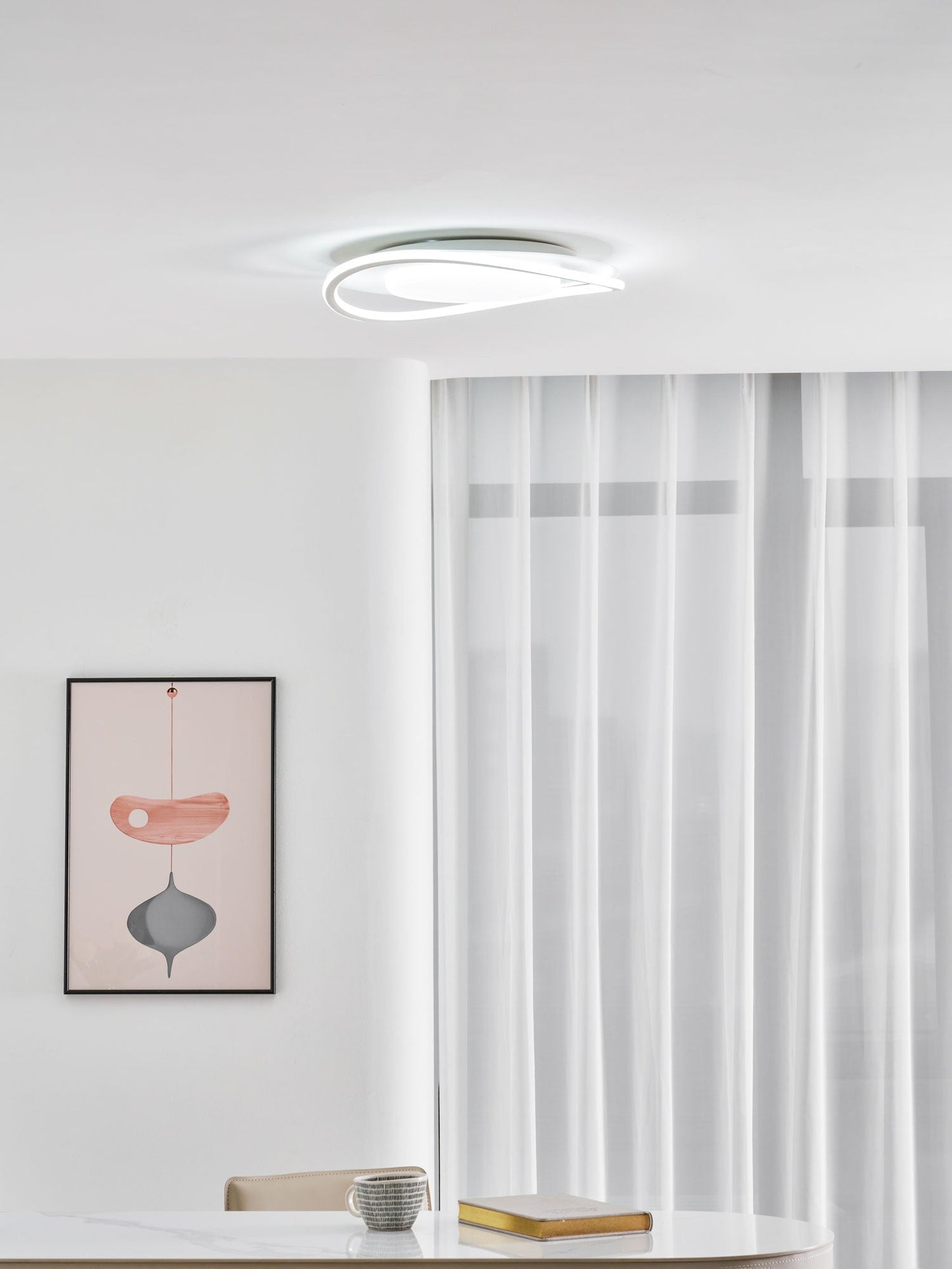 Minimalist Geometry LED Ceiling Light