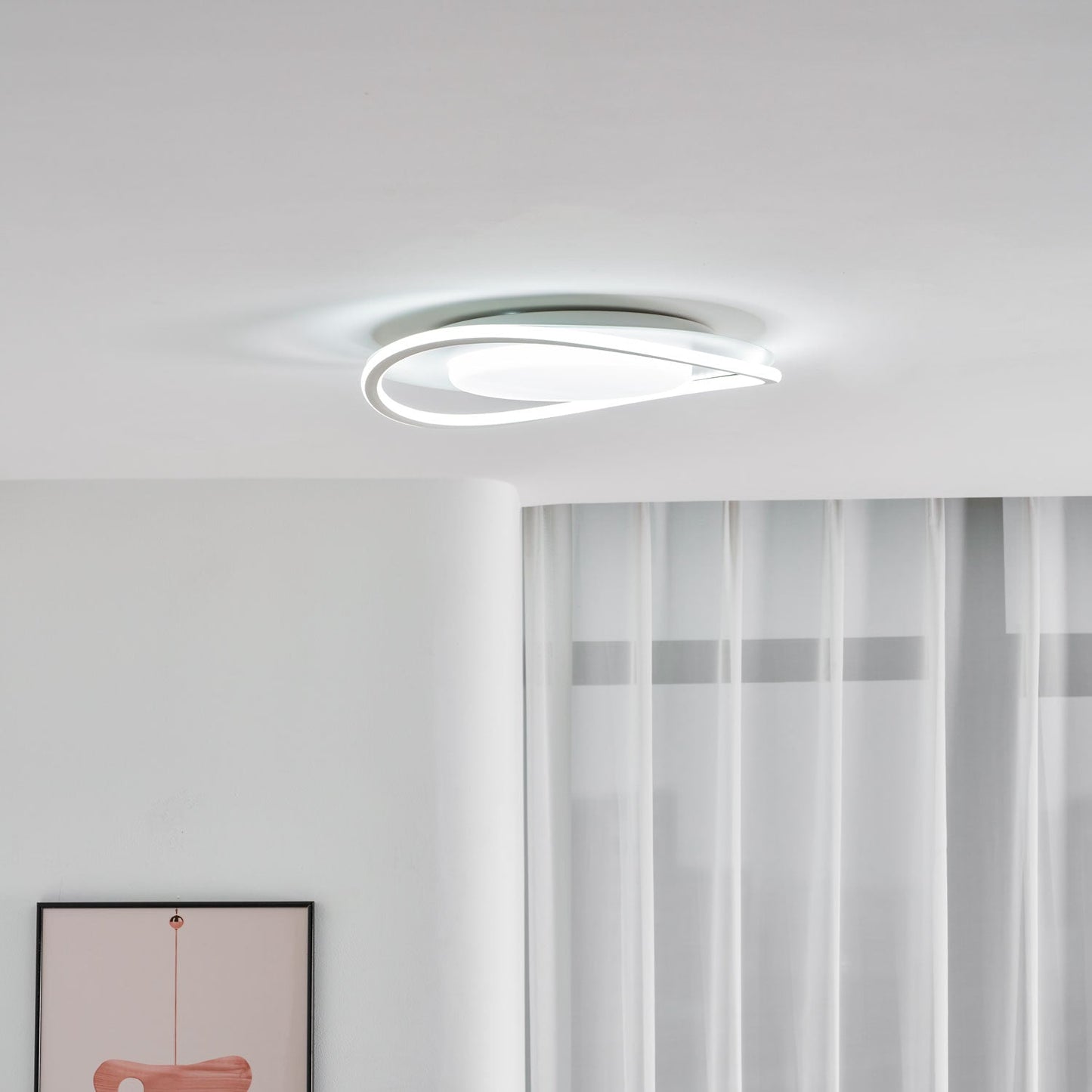Minimalist Geometry LED Ceiling Light