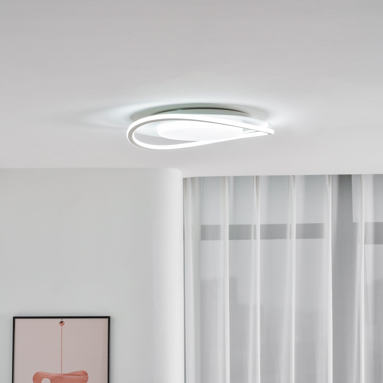 Minimalist Geometry LED Ceiling Light
