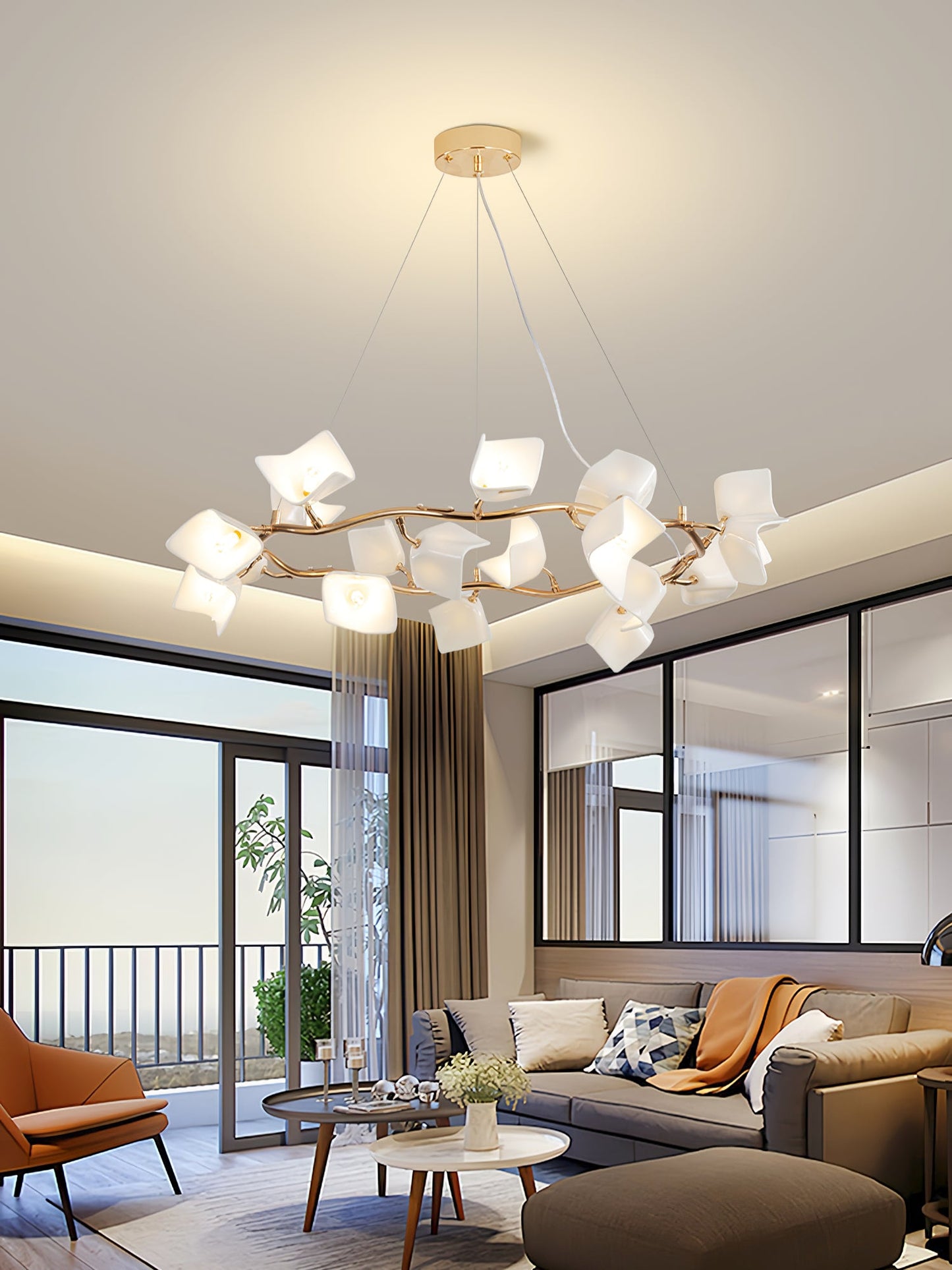Mistral Flora Chandelier
