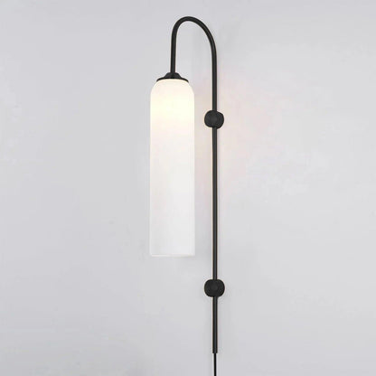 Modern Glass Plug-In Wall Lamp