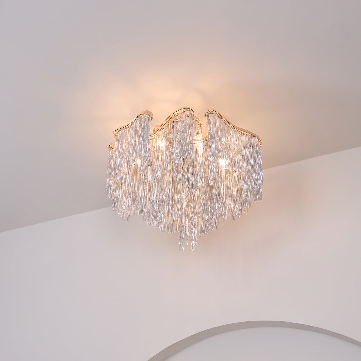 Modern Tassel Ceiling Lamp
