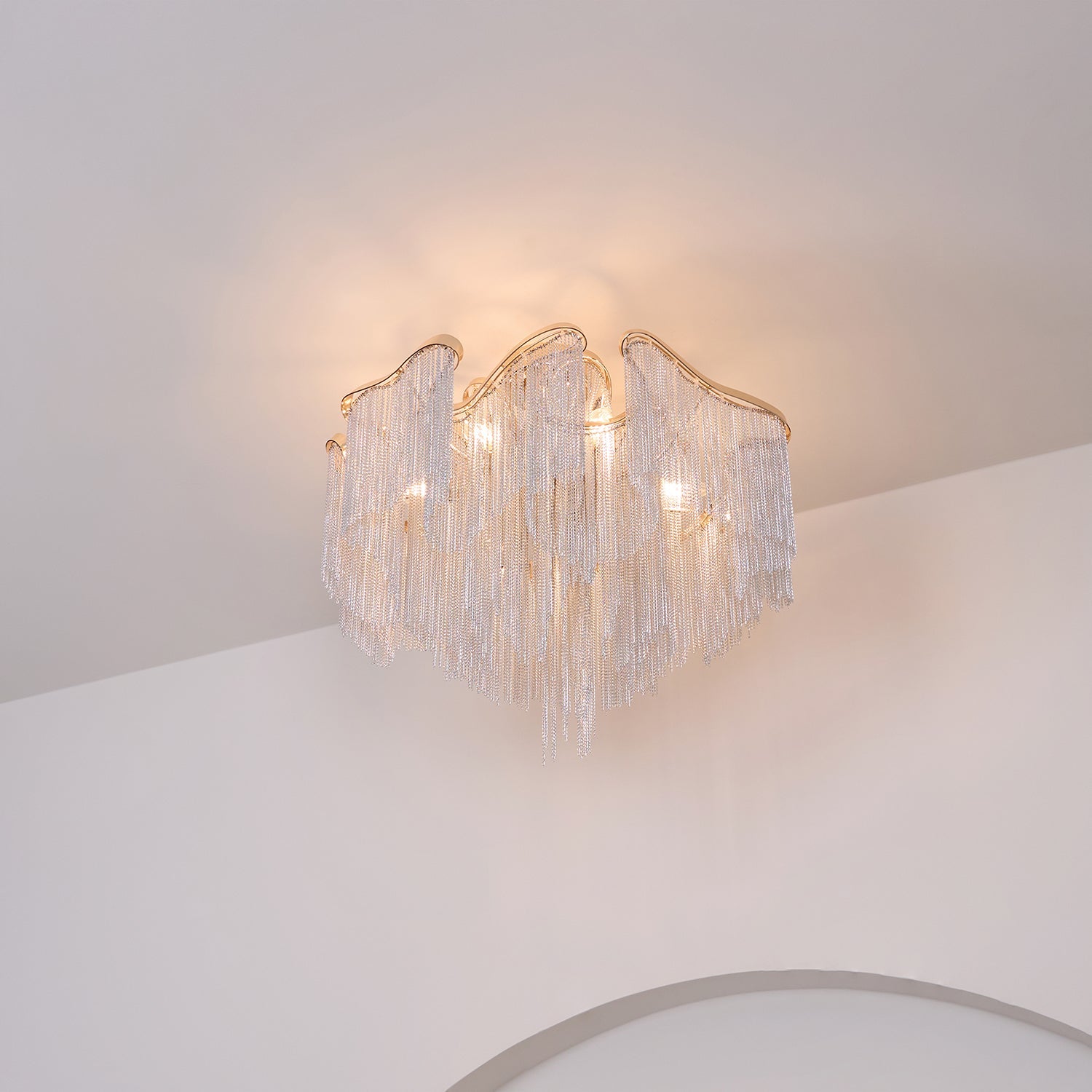 Modern Tassel Ceiling Lamp