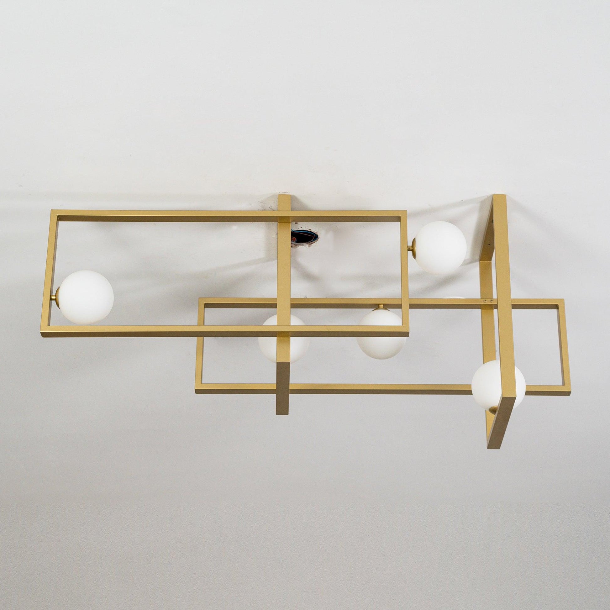 Mondrian Glass Ceiling Light
