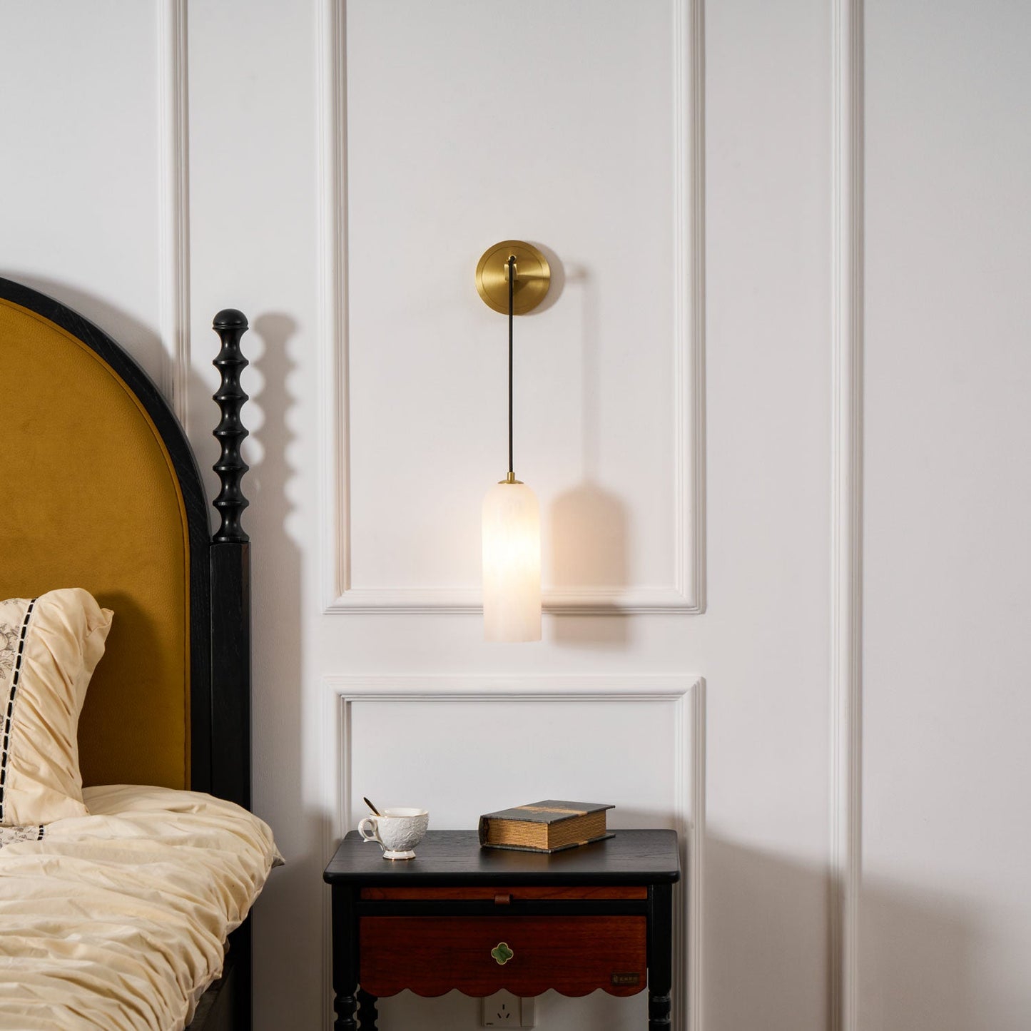 Monty Alabaster Wall Lamp