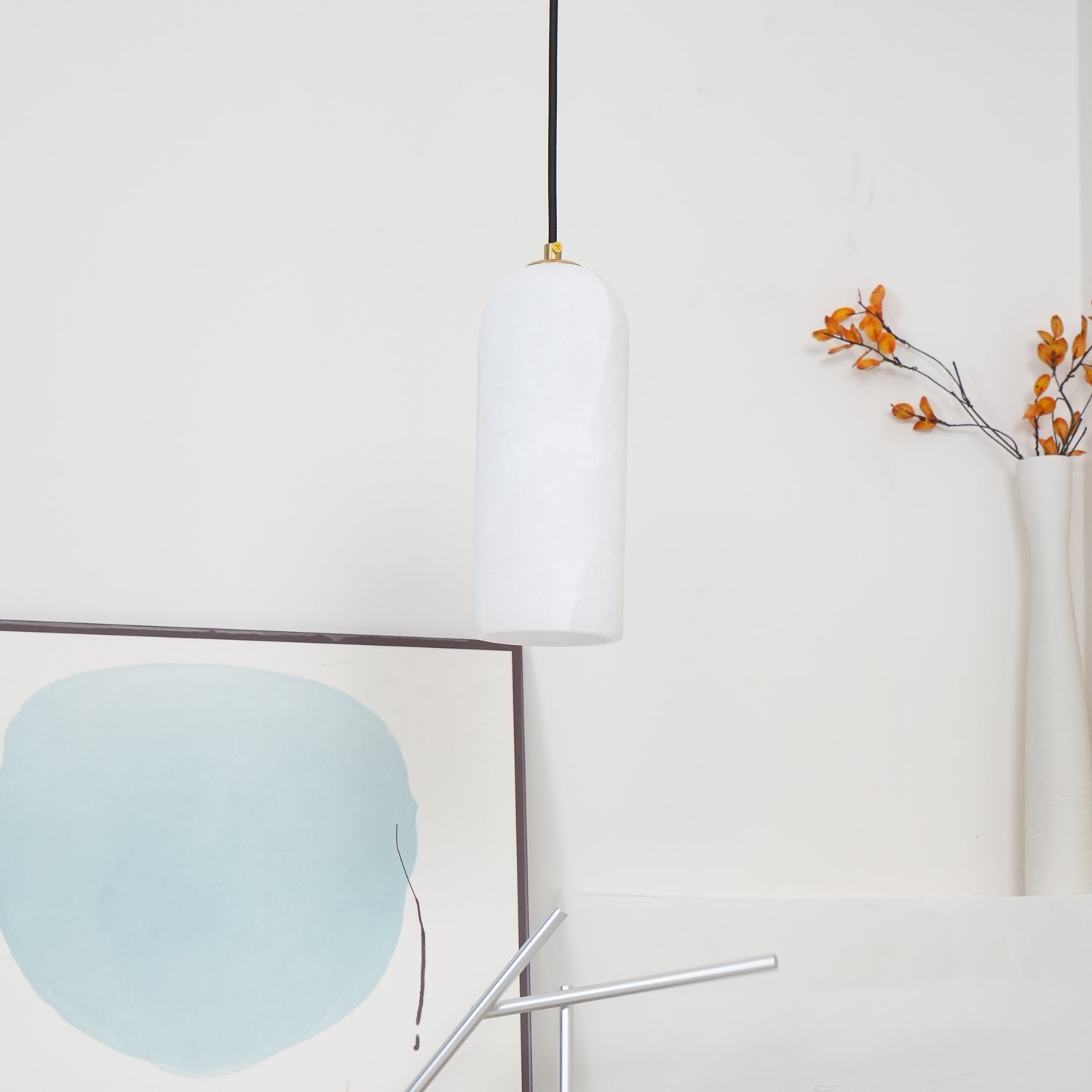 Monty  Alabaster Pendant Lamp