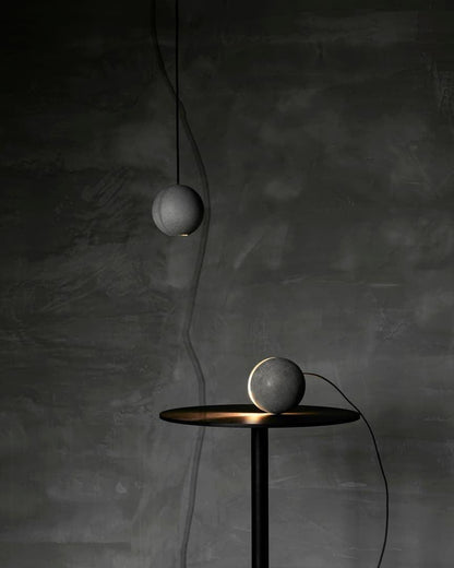 Moon Concrete Pendant Lamp