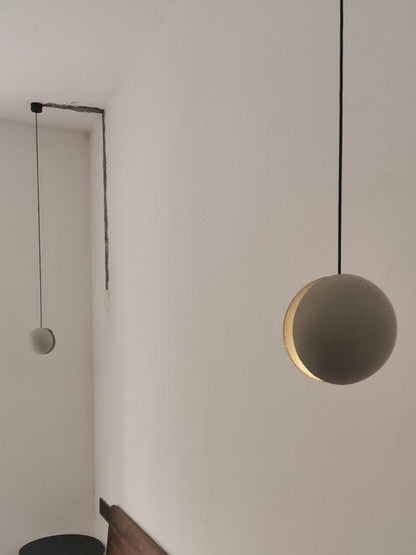 Moon Concrete Pendant Lamp