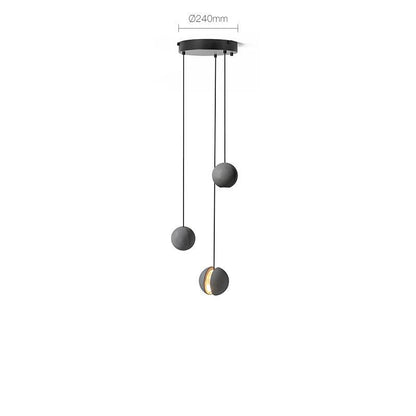 Moon Concrete Pendant Lamp