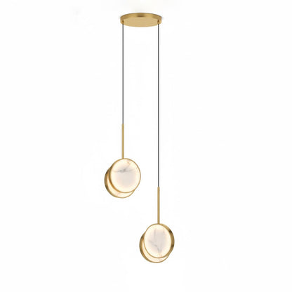 Moonshade Alabaster Pendant Light