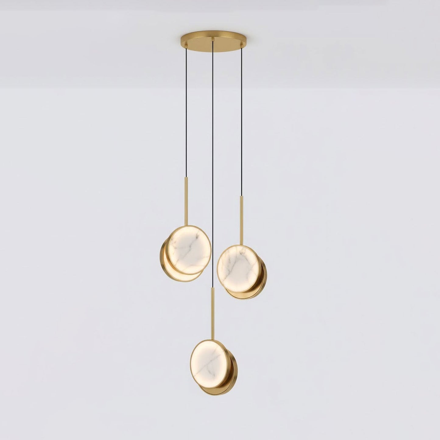 Moonshade Alabaster Pendant Light