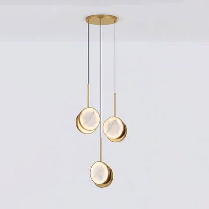 Moonshade Alabaster Pendant Light