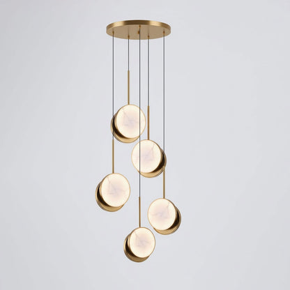 Moonshade Alabaster Pendant Light