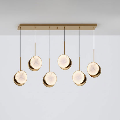 Moonshade Alabaster Pendant Light