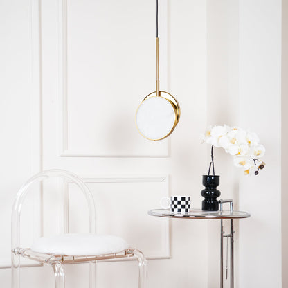 Moonshade Alabaster Pendant Light