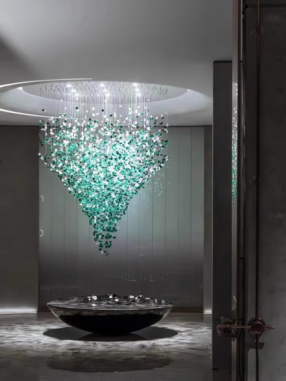 Crystal Stone Chandelier