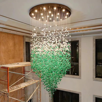 Crystal Stone Chandelier