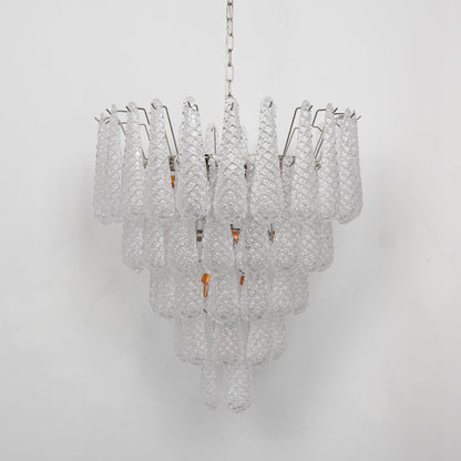 Murano Glass Droplet Chandelier