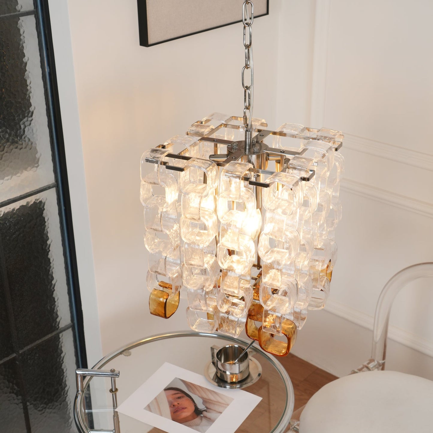 Murano Poliarte Interlocking Chandelier