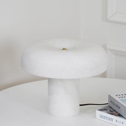 Mushroom Type Alabaster Table Lamp