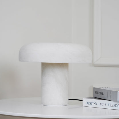 Mushroom Type Alabaster Table Lamp