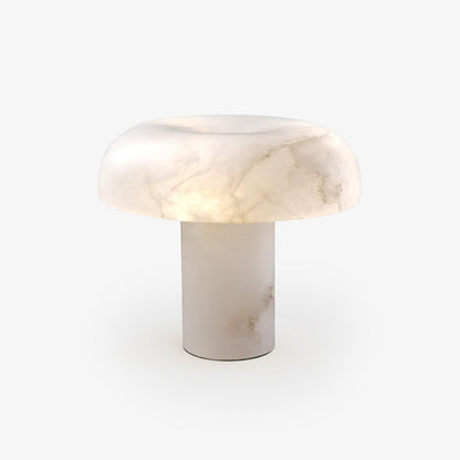 Mushroom Type Alabaster Table Lamp