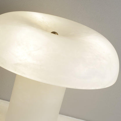 Mushroom Type Alabaster Table Lamp