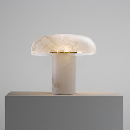 Mushroom Type Alabaster Table Lamp
