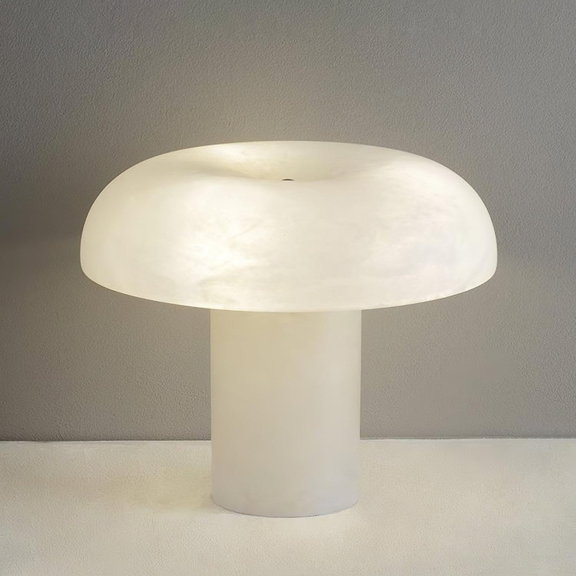 Mushroom Type Alabaster Table Lamp