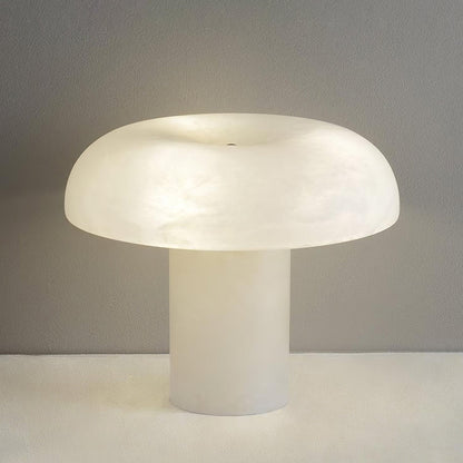 Mushroom Type Alabaster Table Lamp