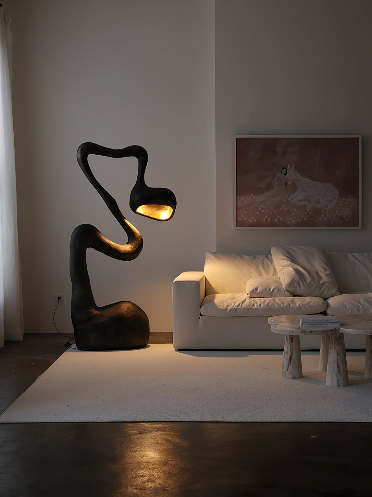 Myrrh Sculpture Floor Lamp