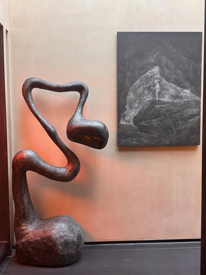 Myrrh Sculpture Floor Lamp