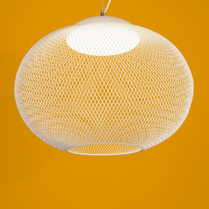 Metallic Meshwork Pendant Lamp