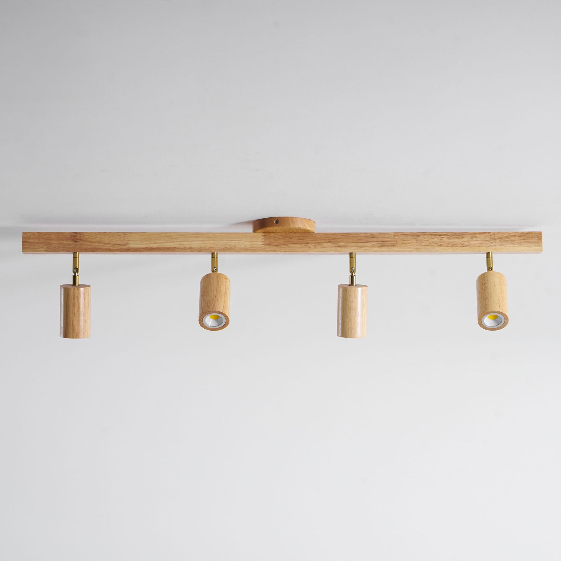 Natural Wood Beam Spotlight Light