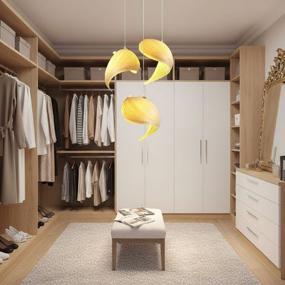 Nautilus Shell Pendant Light