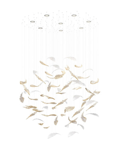 Nectar Leaves Chandelier
