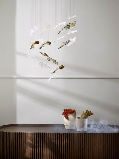 Nectar Leaves Chandelier