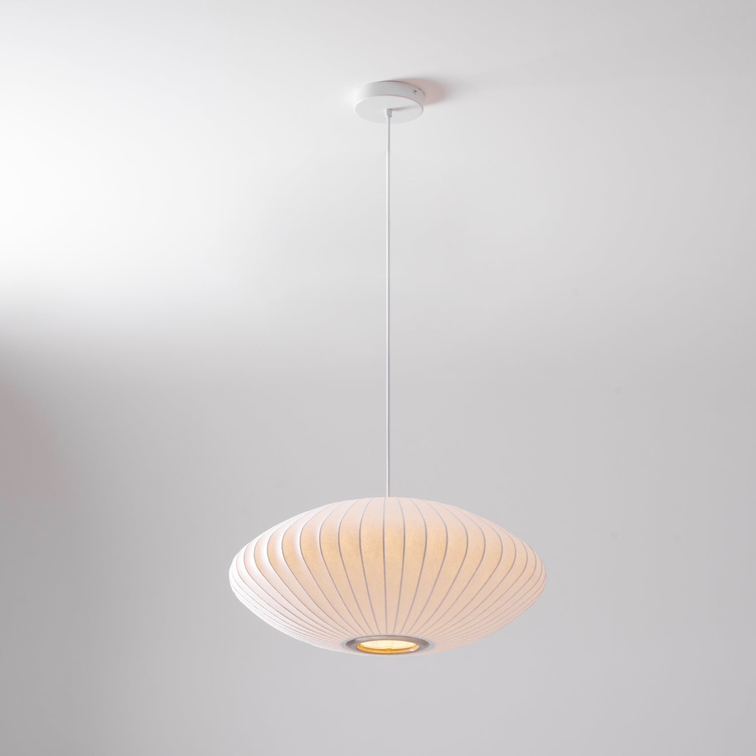 Bubble Mulberry Silk Pendant Lamp