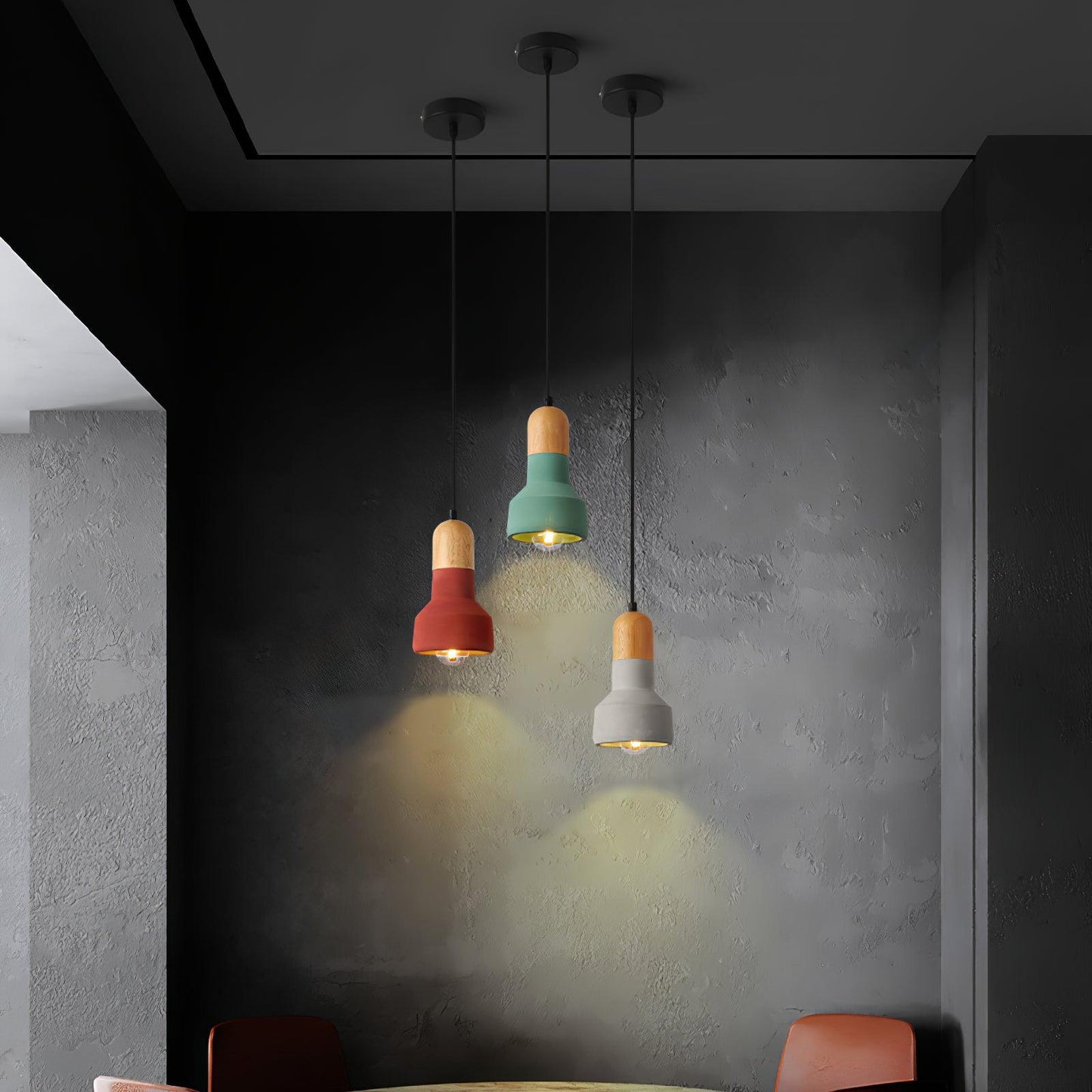 Nessa Wood Pendant Light