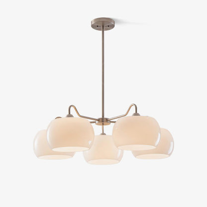 Glass Persimmon Chandelier