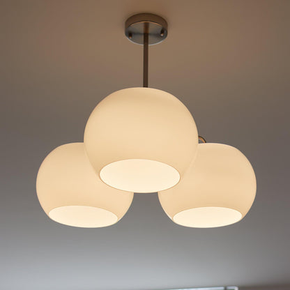Glass Persimmon Chandelier