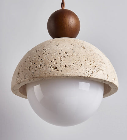Niva Travertine Pendant Light