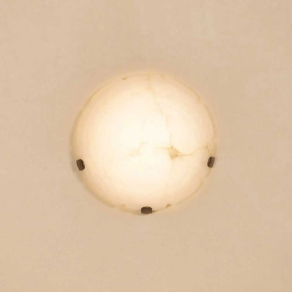 Noema Alabaster Wall Sconce